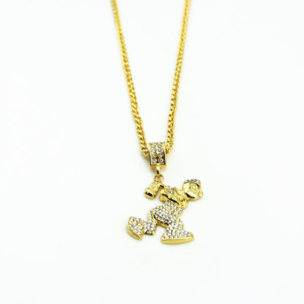 Hip Hop Bling Necklace