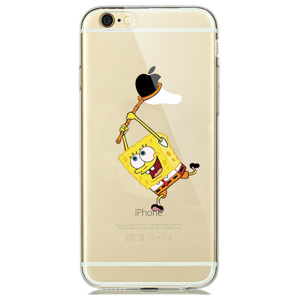 Cartoon Clear Phone Case